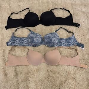 Victoria’s Secret bras; size 36C; style: Incredible by Victoria’s Secret
